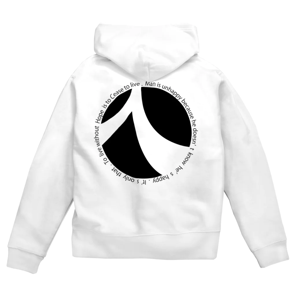 konkonkunのRIN-Co. ブランド Zip Hoodie