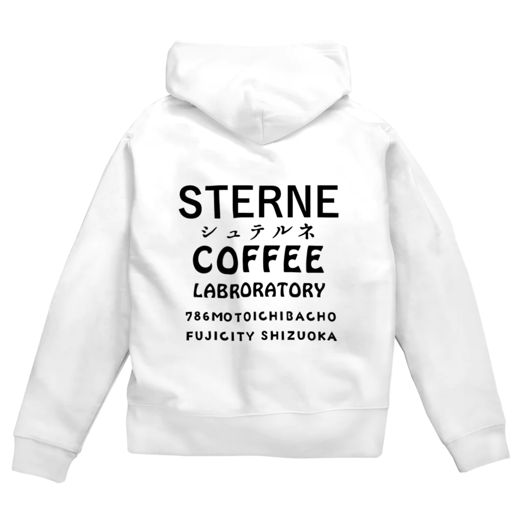 BAKA DE YOKATTAのSTERNE COFFEE LABORATORY ”LOGO“ Zip Hoodie