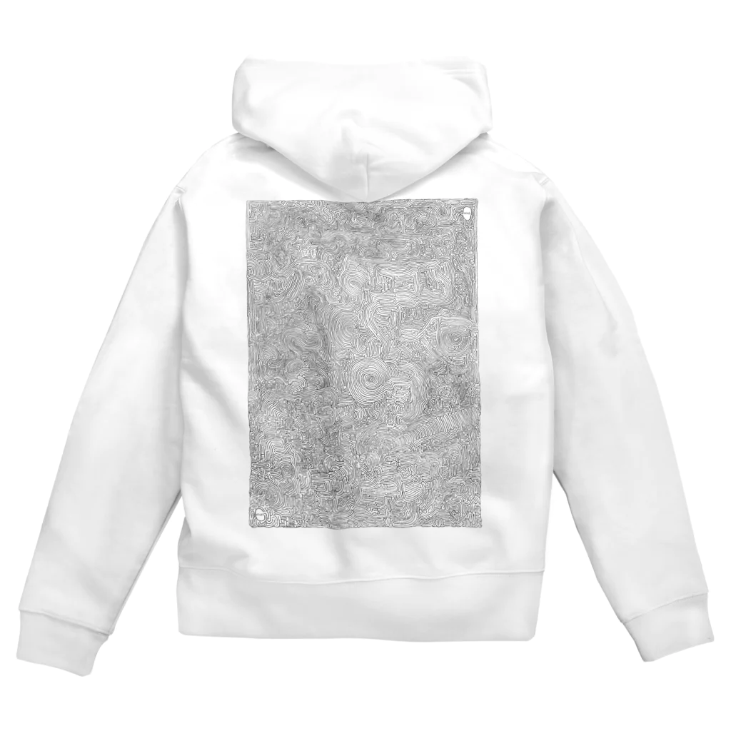 ゴマフリーダムのリアル迷路 Zip Hoodie