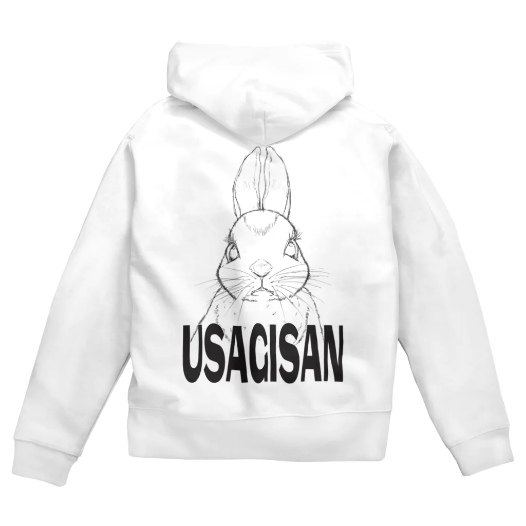 valuablepositsuzuriのUSAGISAN Zip Hoodie