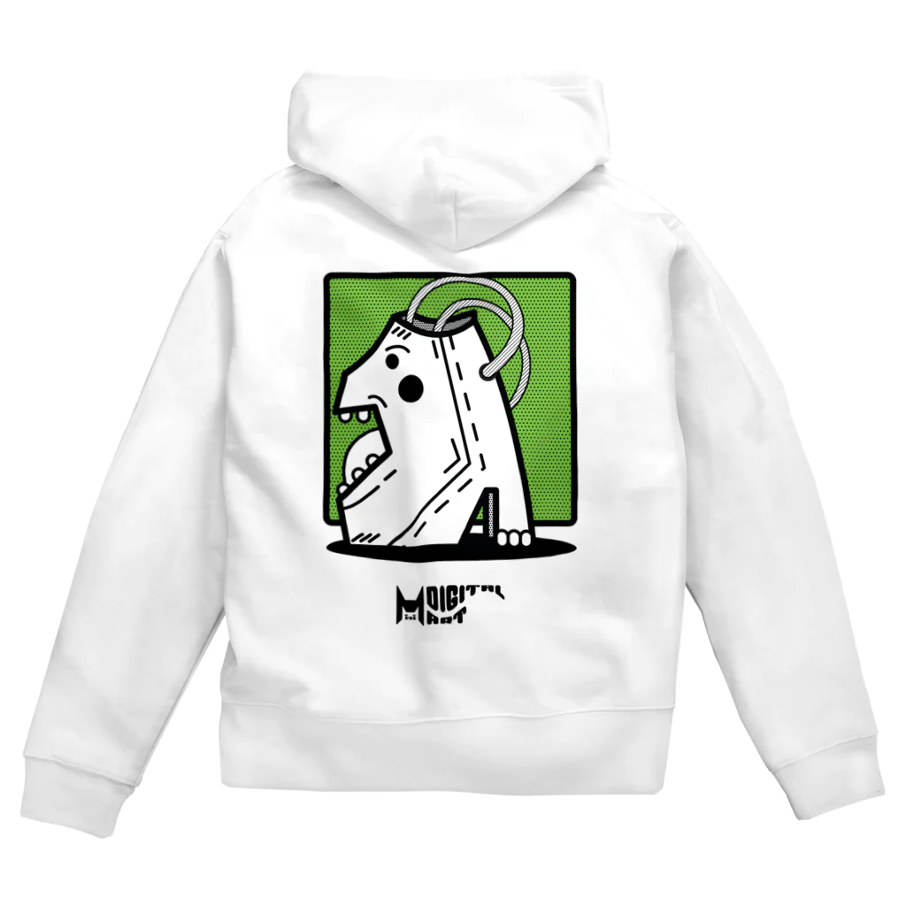 Mini Digital ArtのMDA 0004 Zip Hoodie