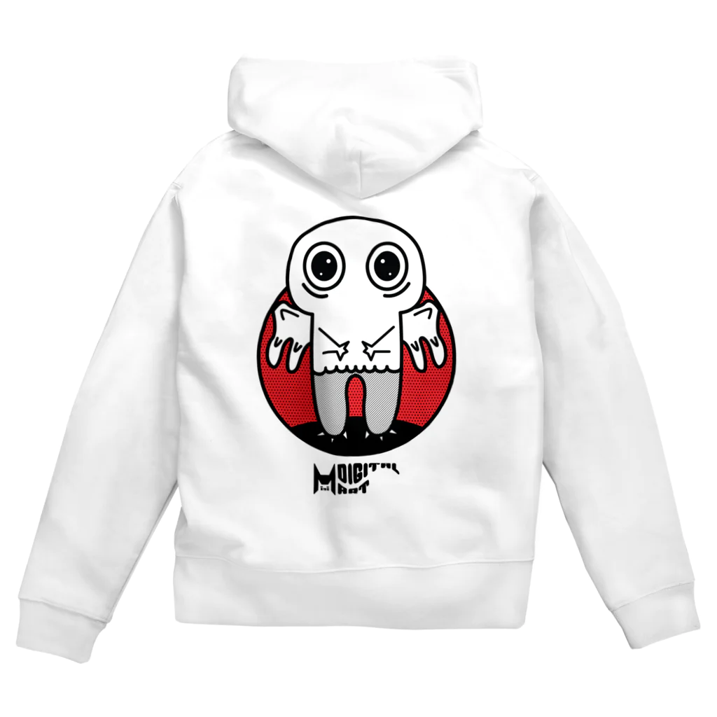 Mini Digital ArtのMDA 0013 Zip Hoodie