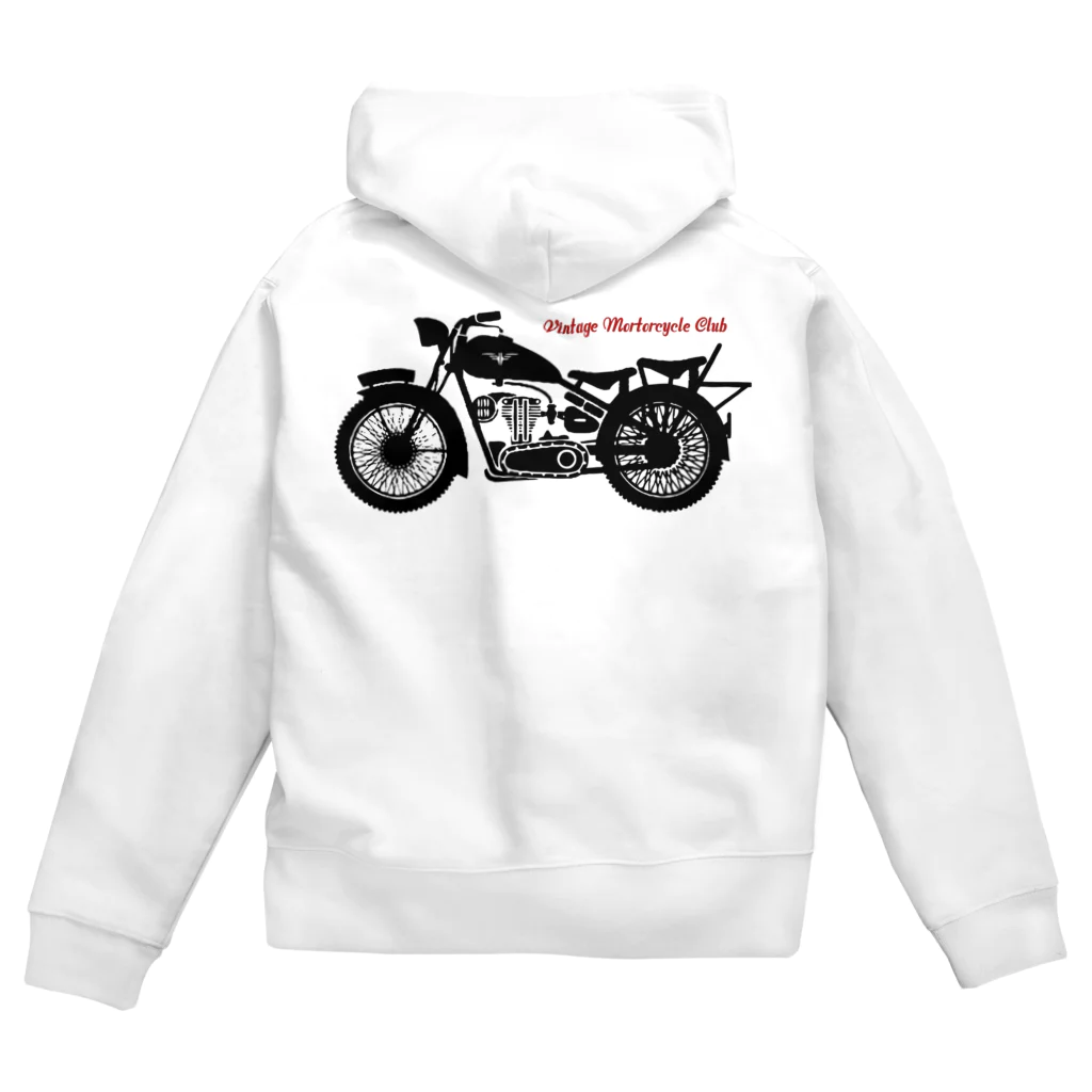 JOKERS FACTORYのVINTAGE MOTORCYCLE CLUB ジップパーカー