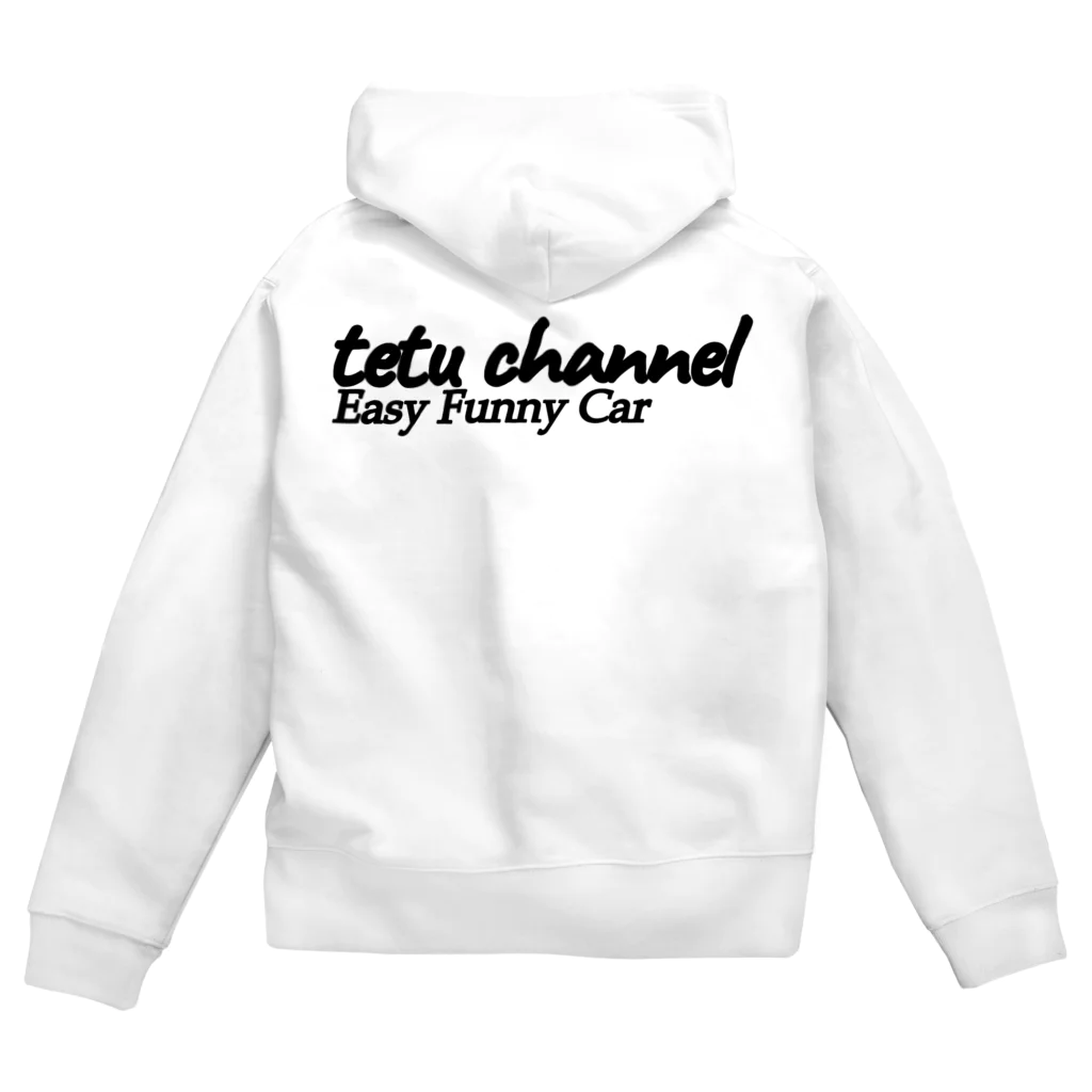 tetu channel のtetu channel Zip Hoodie