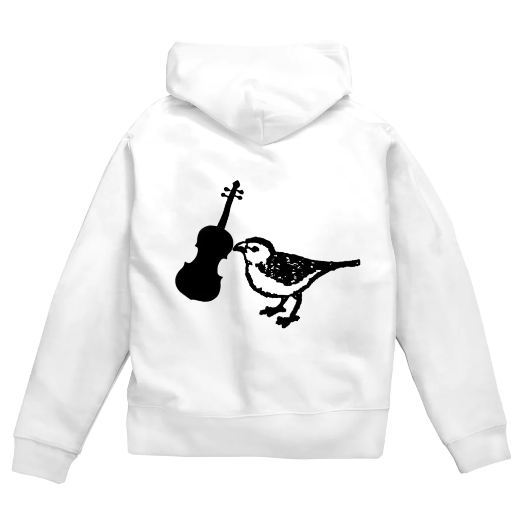 ミニチュアバイオリンまいこのミニチュアバイオリンまいこ Zip Hoodie