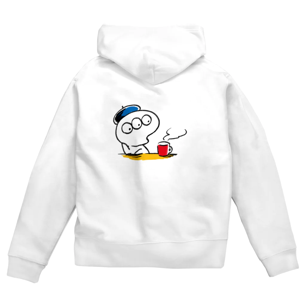 HINASE KAGUYAのパレットくん（スケッチ） Zip Hoodie