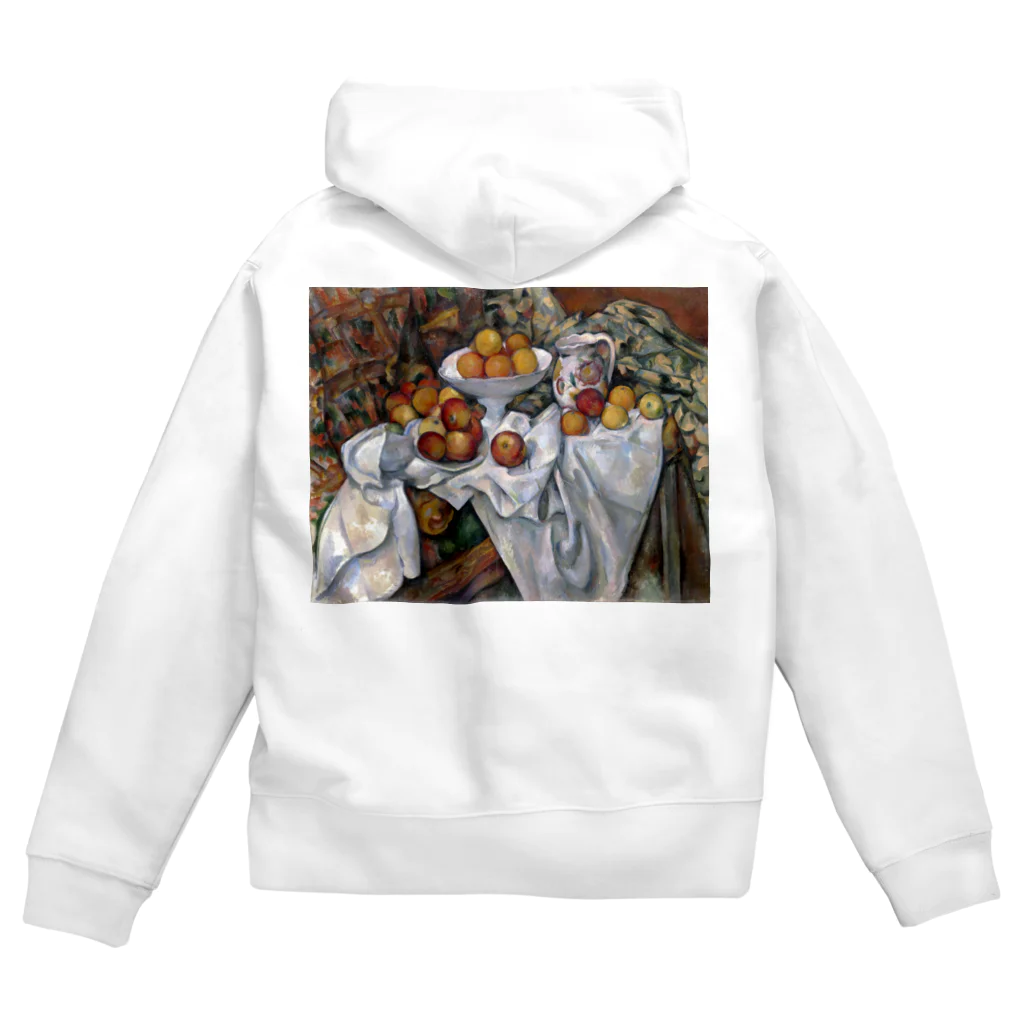 世界美術商店のリンゴとオレンジ / Apples and Oranges Zip Hoodie