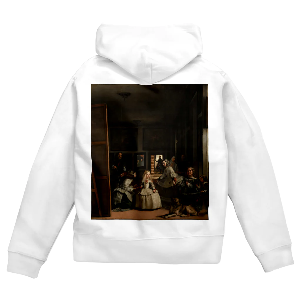 世界美術商店のラス・メニーナス / Las Meninas Zip Hoodie