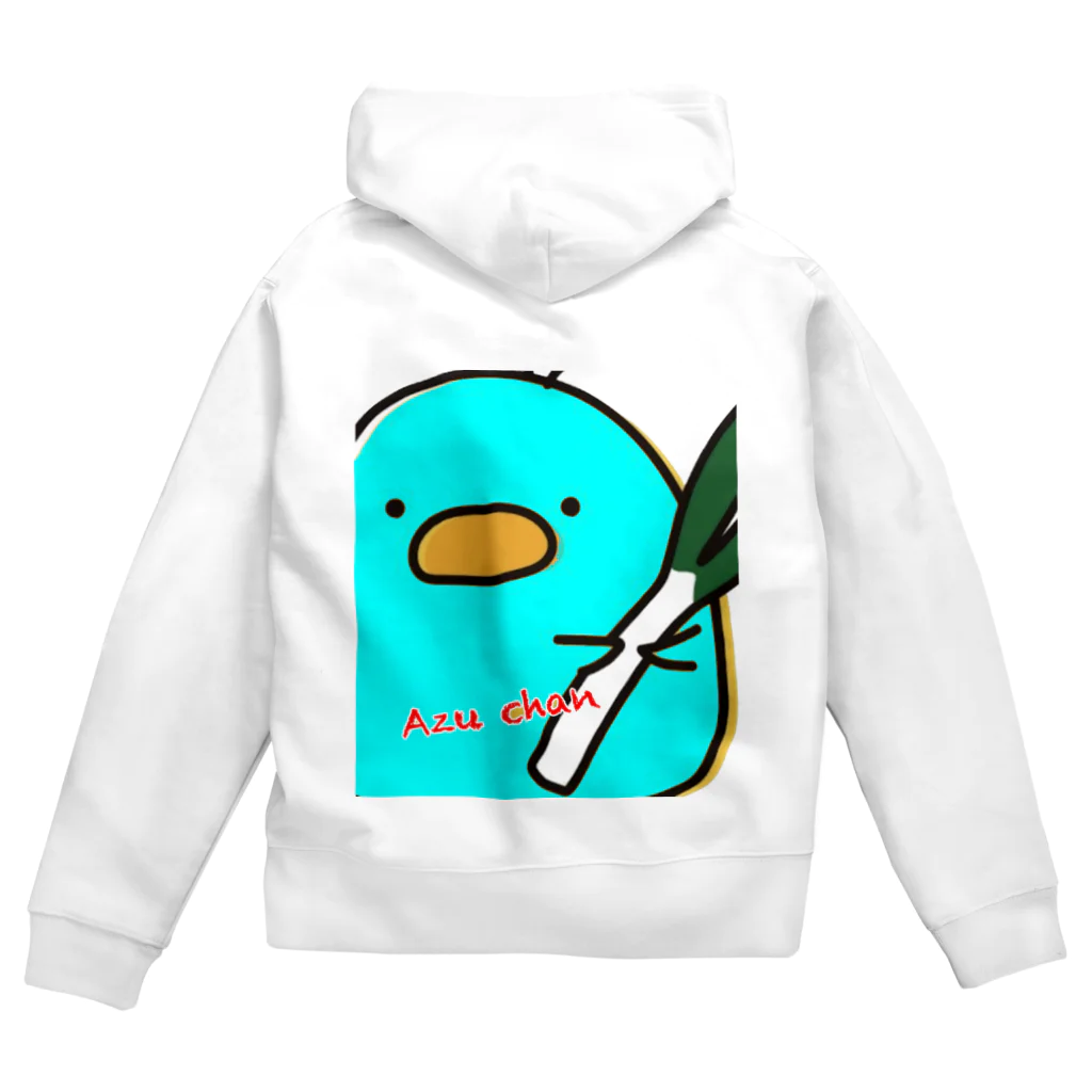 アズちゃんのアズチャンアイコングッズ Zip Hoodie