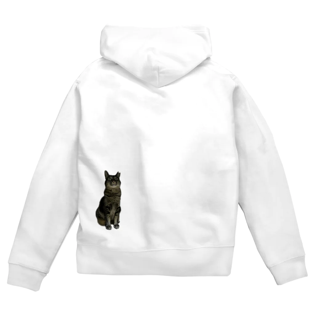 趣味の店 あねもやしのびっくり猫シリーズ Zip Hoodie