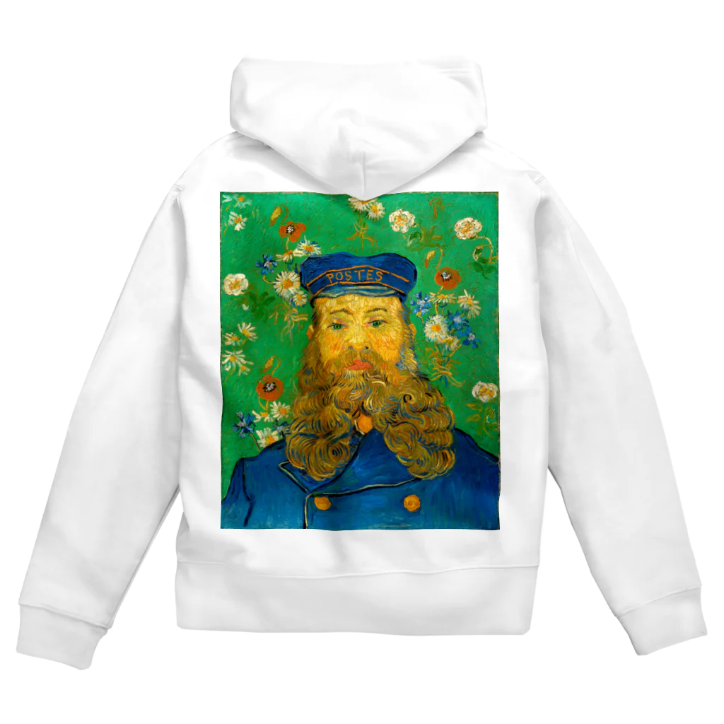 世界美術商店の郵便配達人ジョゼフ・ルーラン / Portrait of Joseph Roulin Zip Hoodie