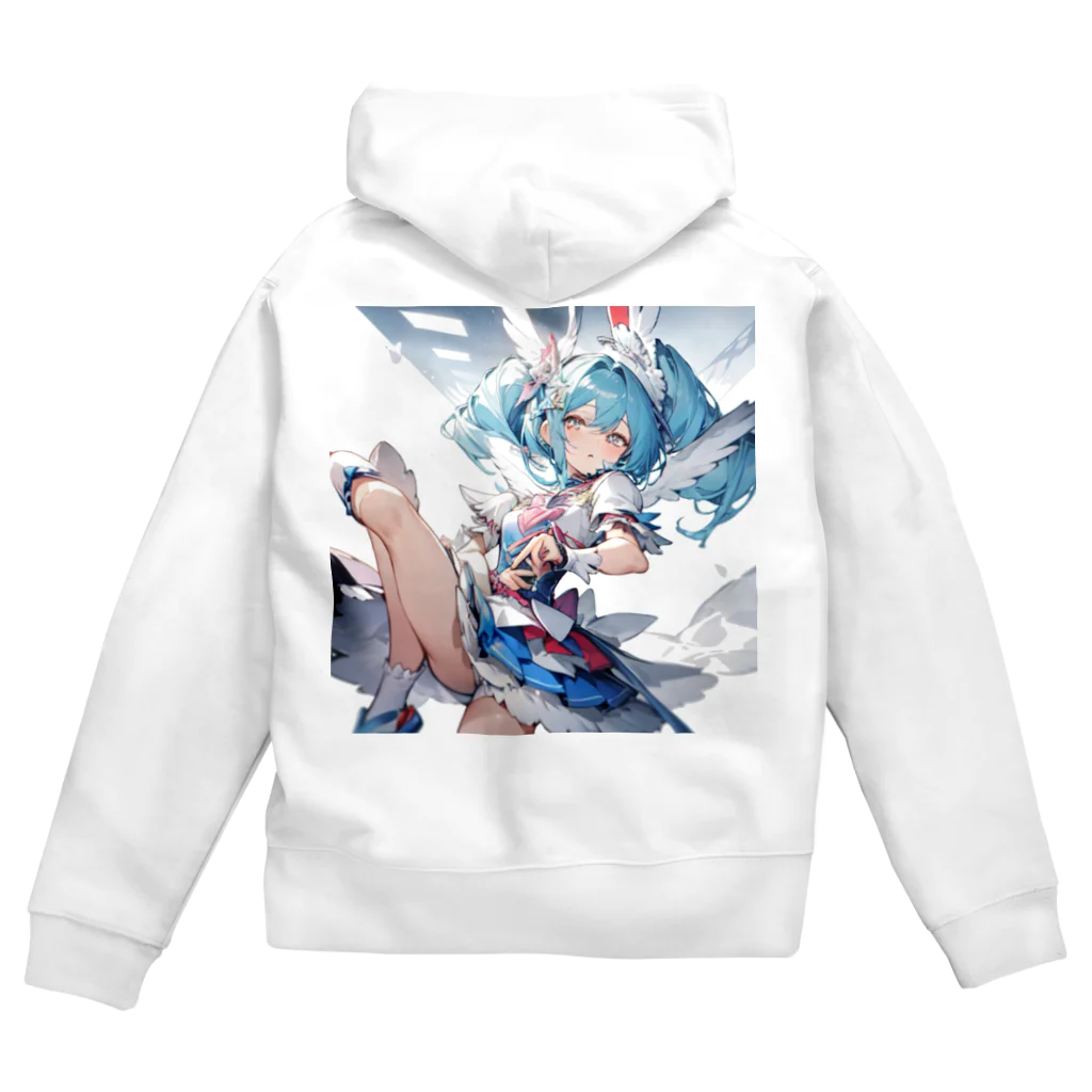 アリスの宝箱のオリジナル光の戦士 Zip Hoodie