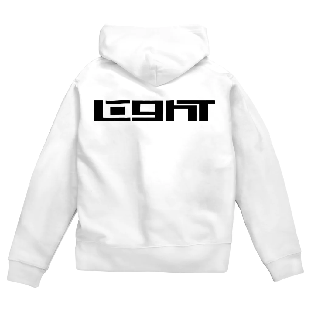 LIGHT sportsのLIGHT   Zip Hoodie