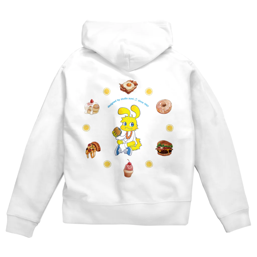 ずみのまんぷくレモンくん/ジップパーカー Zip Hoodie