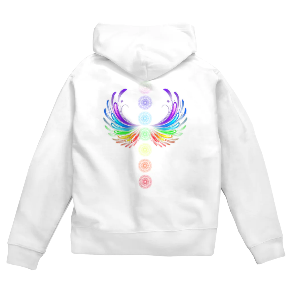 💖宇宙整体♪🌈♪こころからだチャンネル♪💖のuniversal mermaid  REINAの心の旅 Zip Hoodie