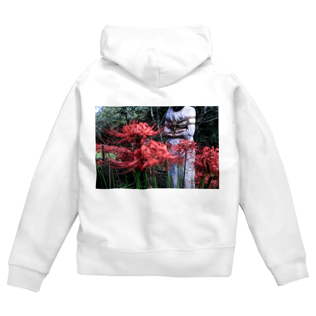 z0t-低予算低コスト製作団体の彼岸花 Zip Hoodie