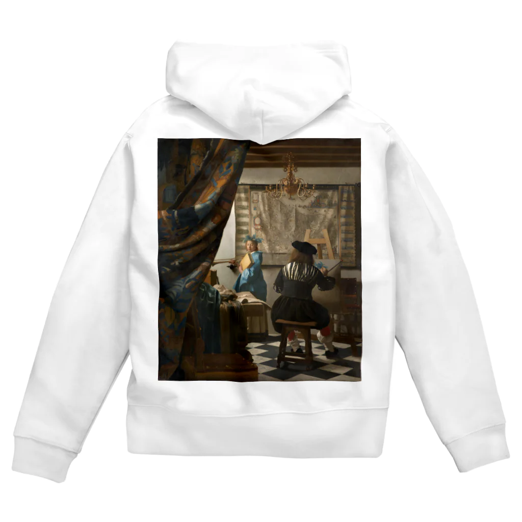 世界美術商店の絵画芸術 / The Art of Painting Zip Hoodie