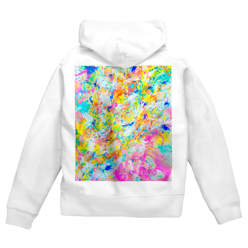 color me color worldのirodori Zip Hoodie