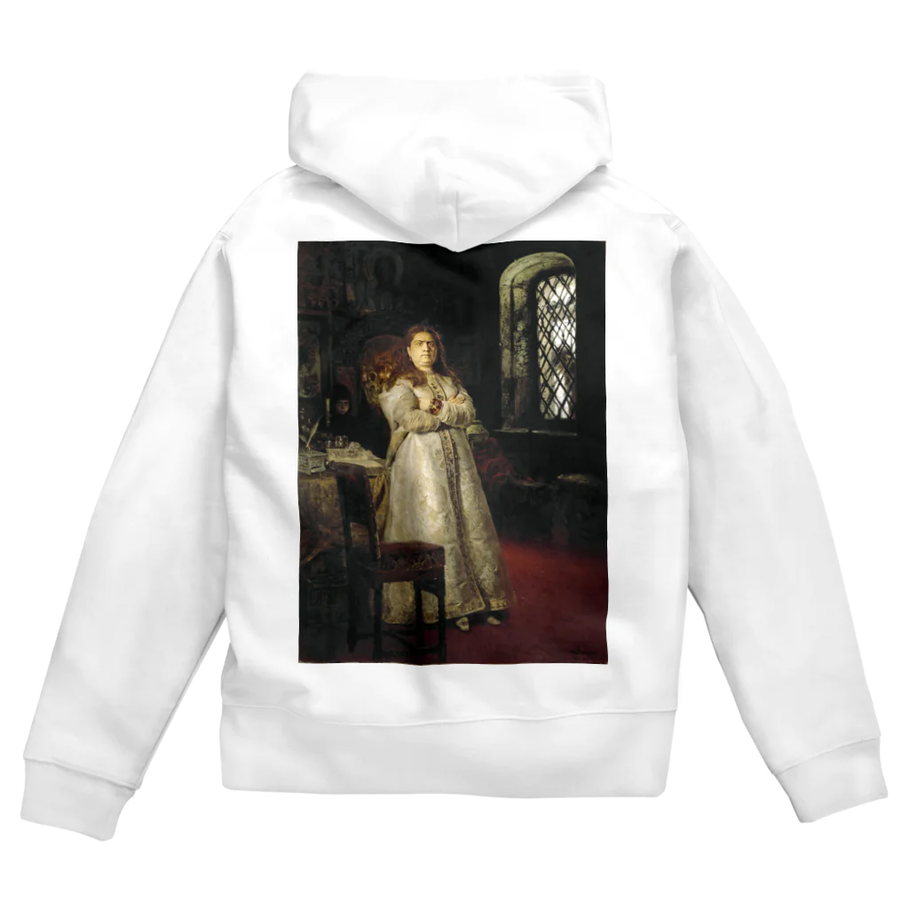 世界美術商店の皇女ソフィア / Grand Duchess Sofia at the Novodevichy Convent Zip Hoodie