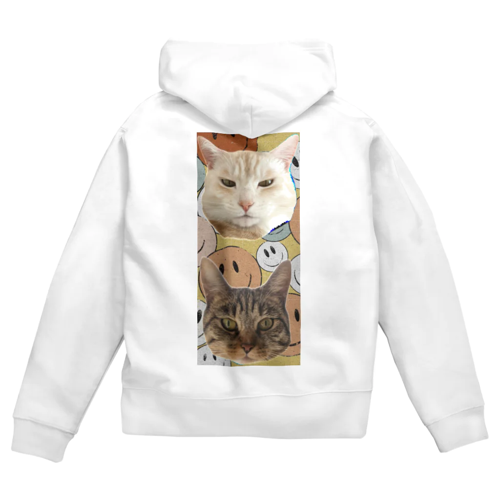 ぽつねこ亭のクラムすグッズPOP Zip Hoodie