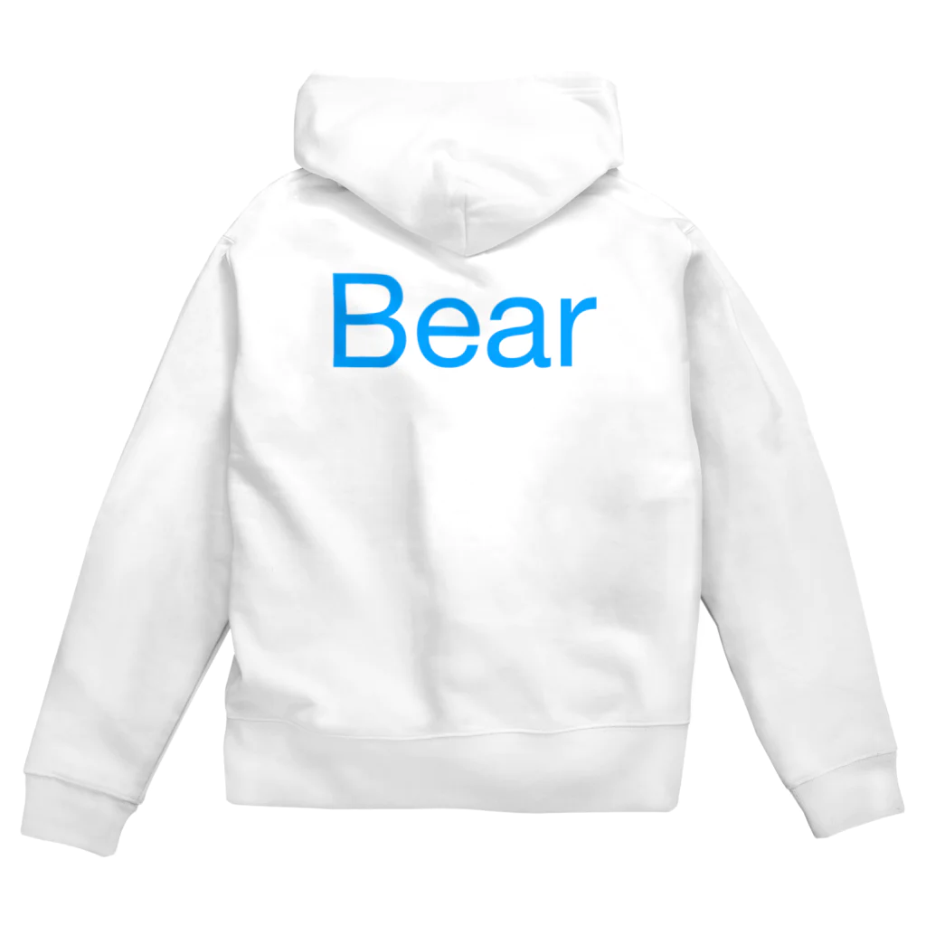 TPGのBear ジップパーカー