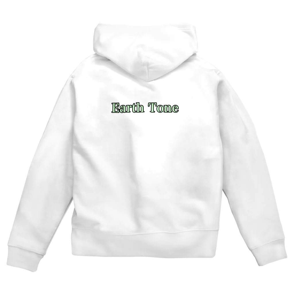 Earth Toneのフレンチブルドッグ破壊王 パーカー Zip Hoodie