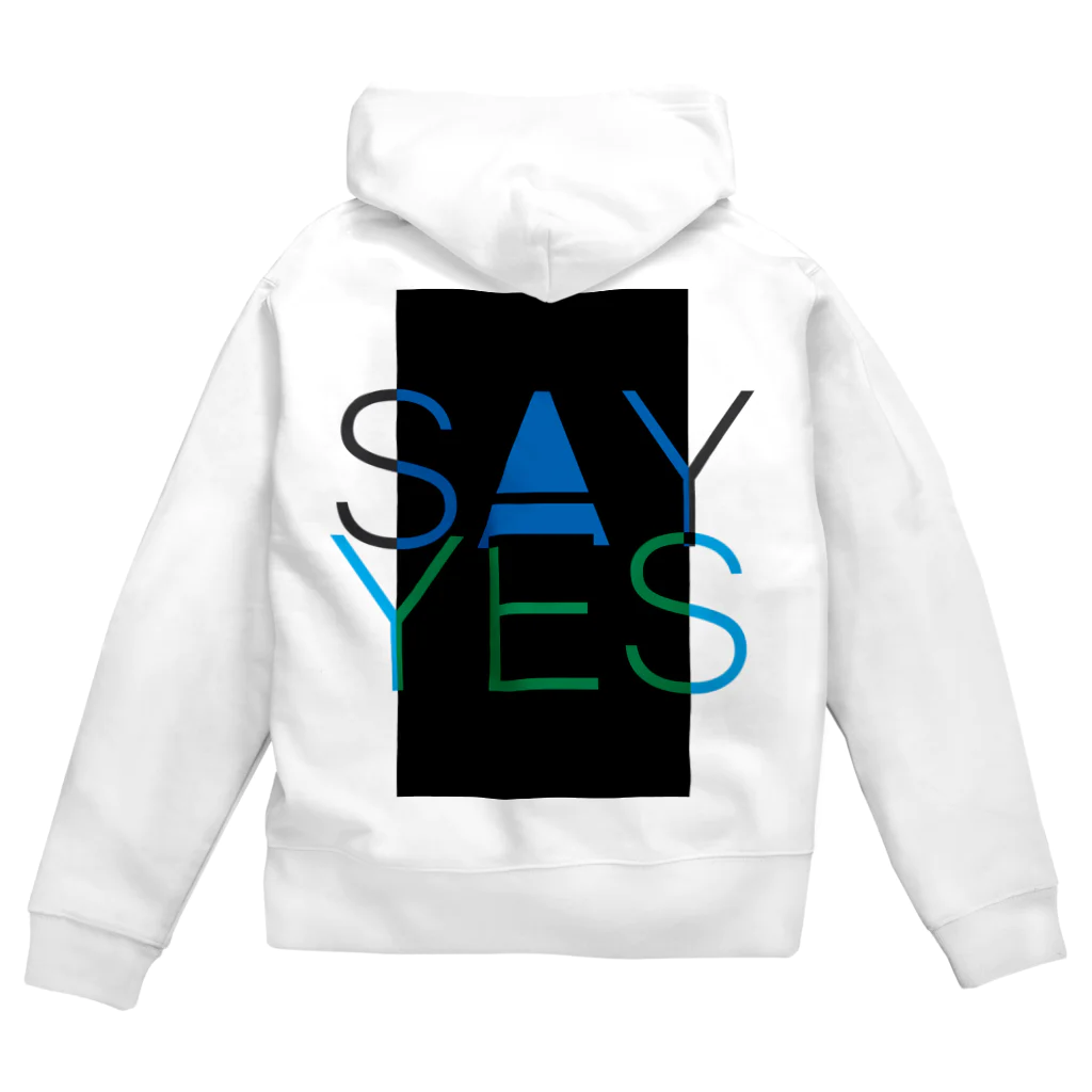 HugoDesignsのSay Yes! ジップパーカー