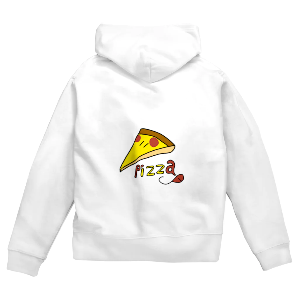 チョコサクのPizza サクくん ジップパーカー