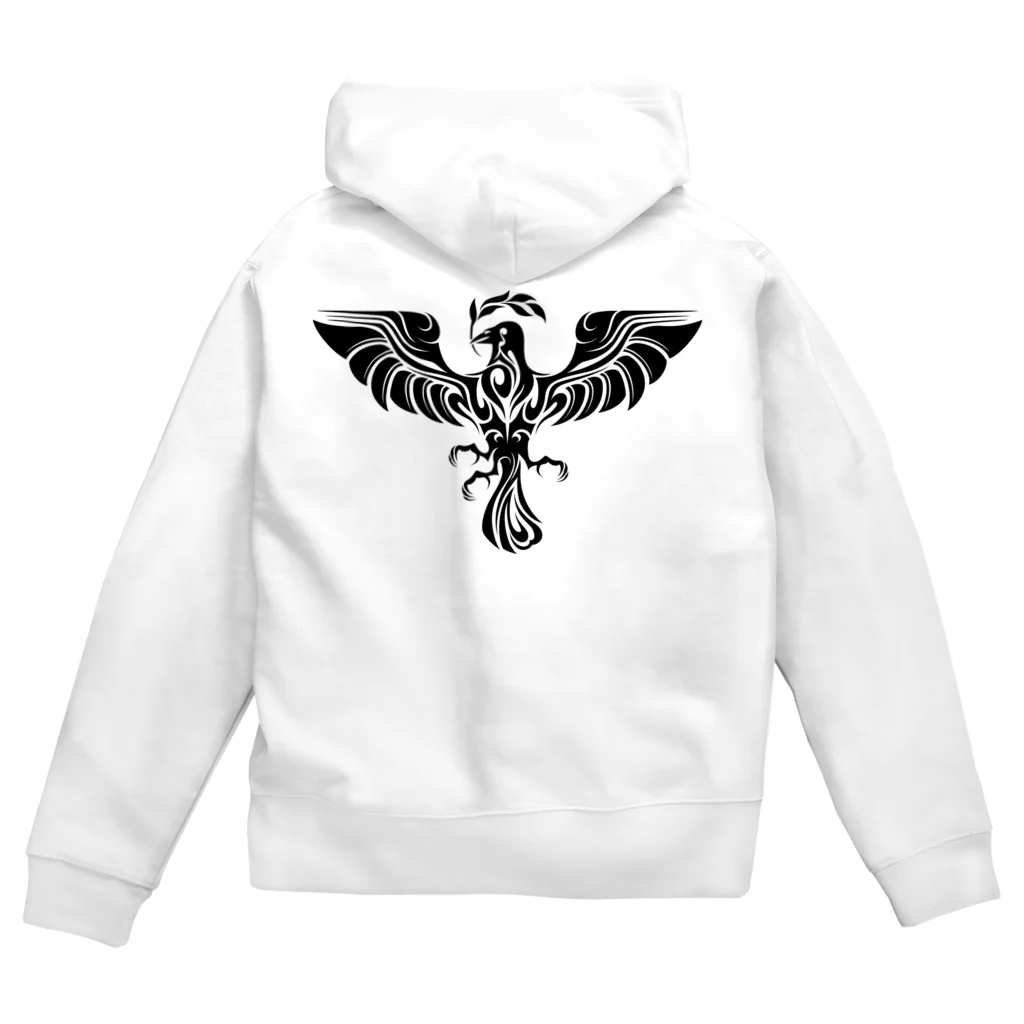 TurkeysDesignの八咫烏 Zip Hoodie