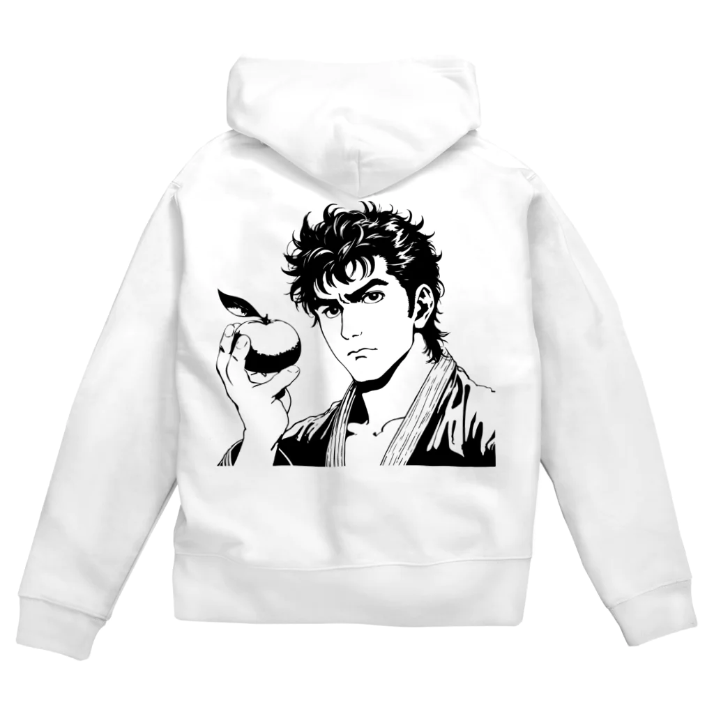 Yuki-noenの勇希農園　代表　亀井勇希 Zip Hoodie