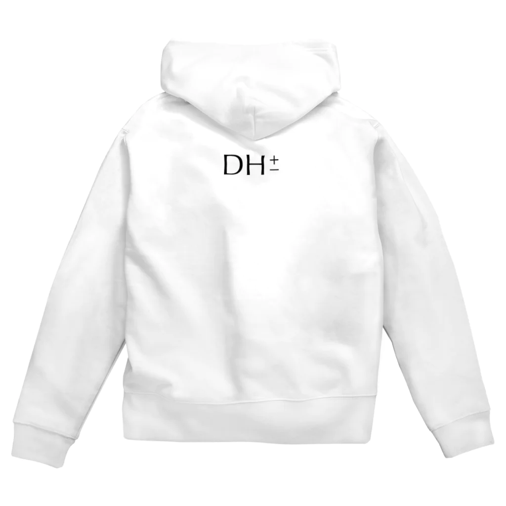 DH＋の江戸時代温泉地での湯治客 Zip Hoodie