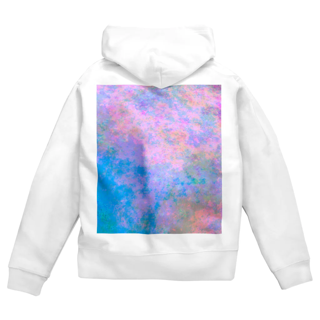 水草の春の空 Zip Hoodie