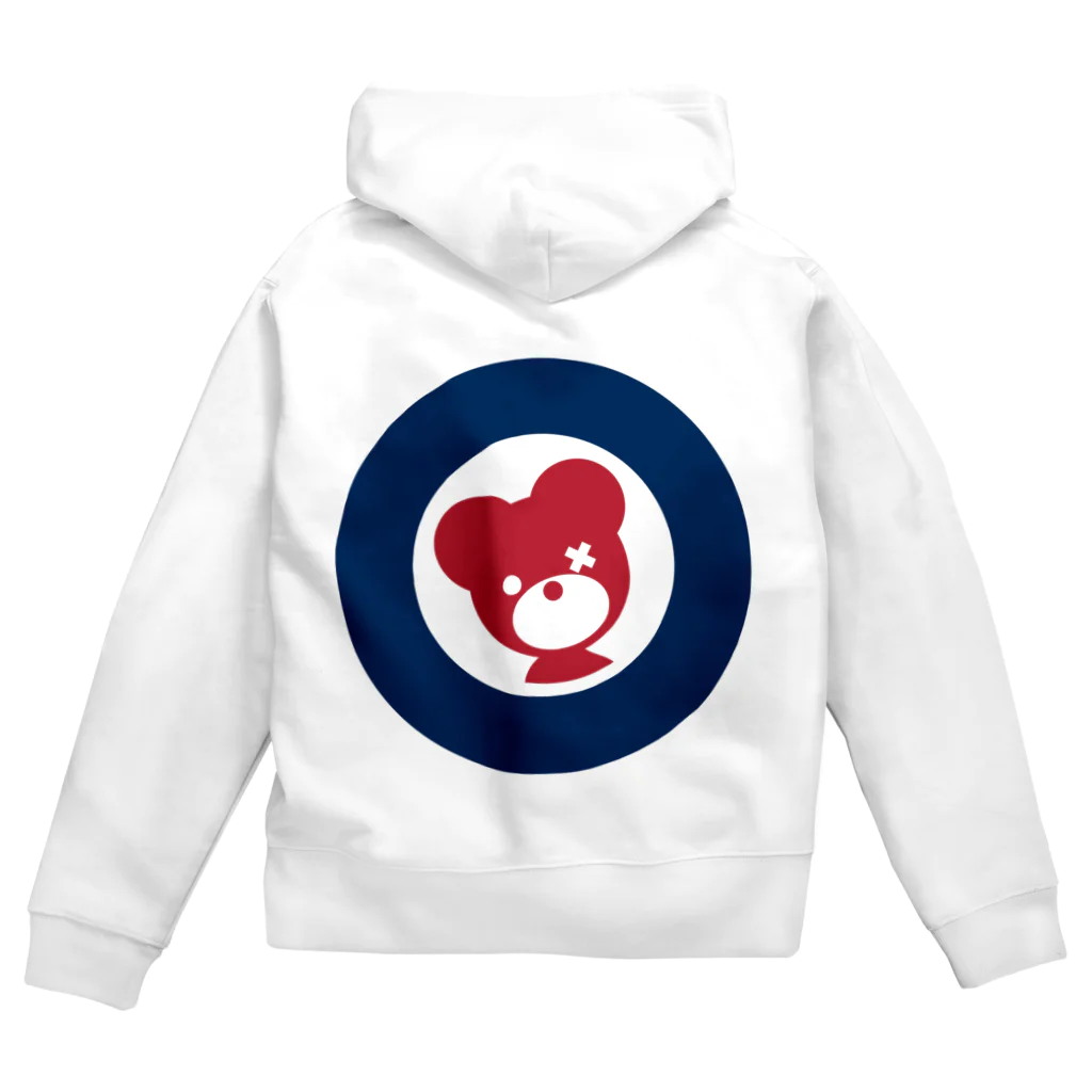 ROYAL BEAR FORCEのRoundel (Low-priced) ジップパーカー