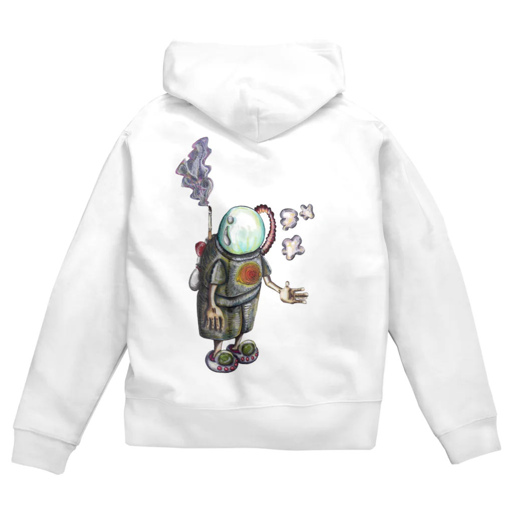 たかや。の『探検家、アッシュ・ホールゾン。』 Zip Hoodie