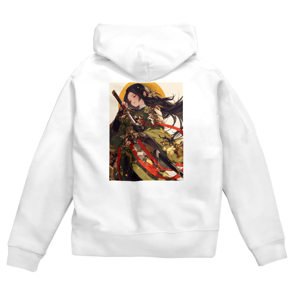 AQUAMETAVERSEの可愛い美戦士　ラフルール　1859 Zip Hoodie