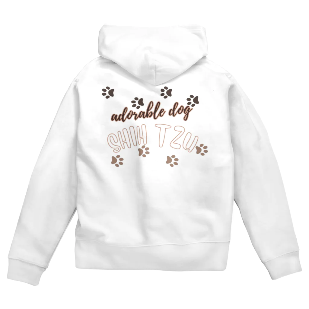 furebuhi　clubのadorable dog　SHIH TZU　（シーズー） Zip Hoodie