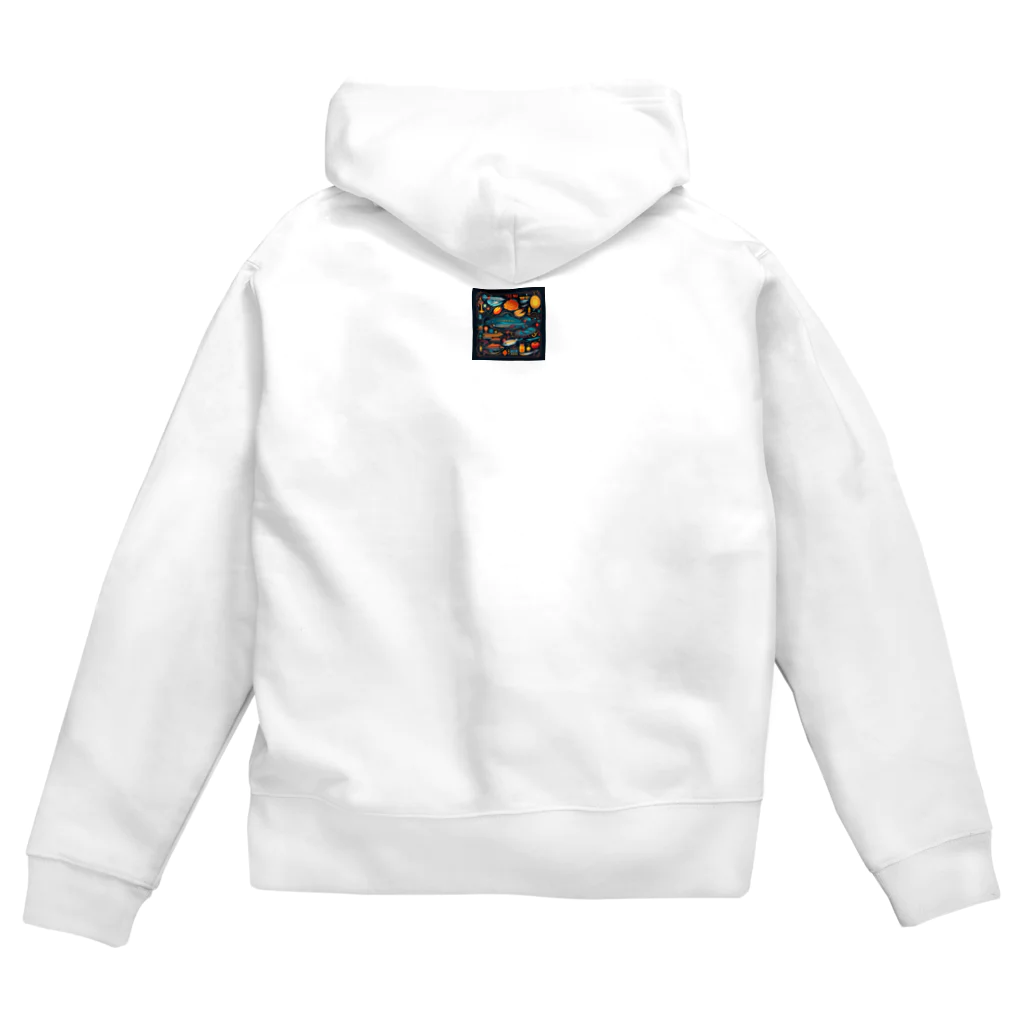 フリースペースのフリースタイル Zip Hoodie