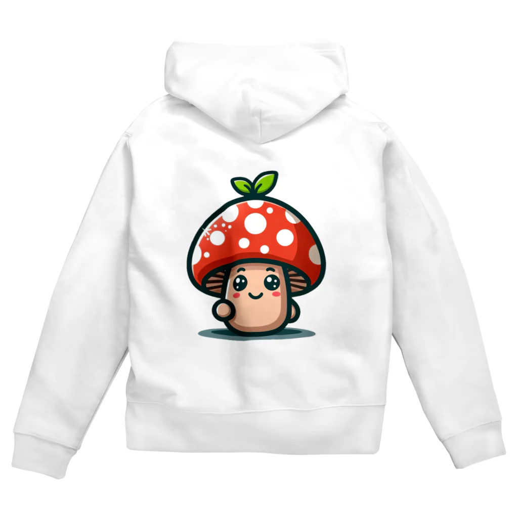 かわいいキノコくん🍄のかわいいキノコくん🍄 Zip Hoodie