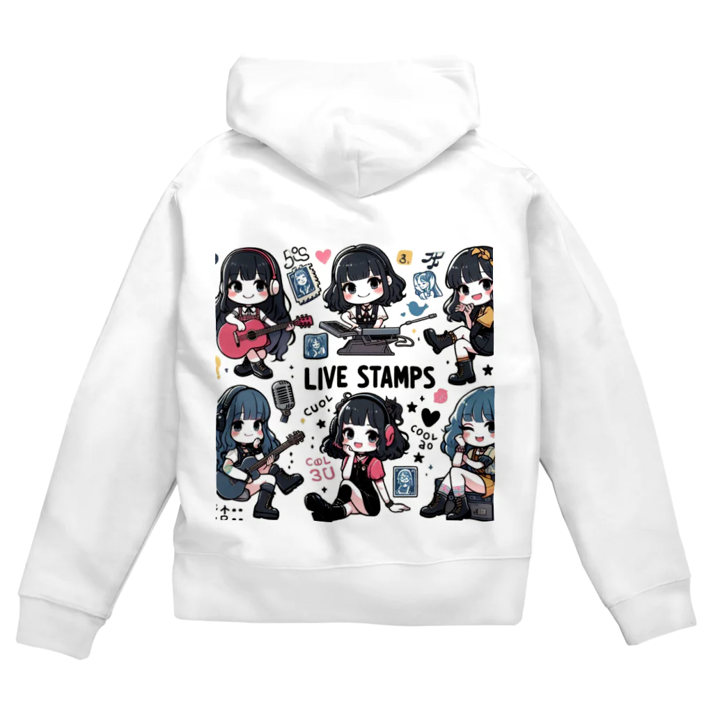 shunchan-の可愛い女の子 Zip Hoodie