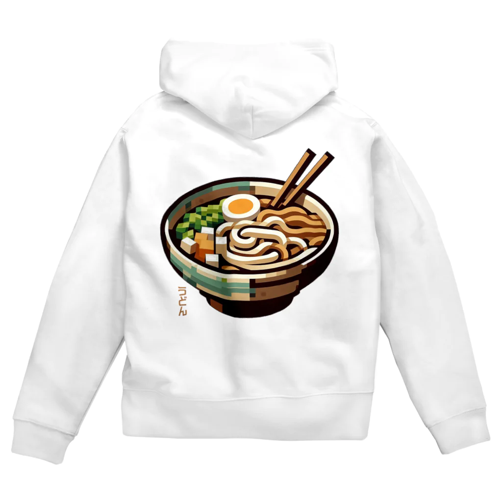 脂身通信Ｚのうどん_240701 Zip Hoodie