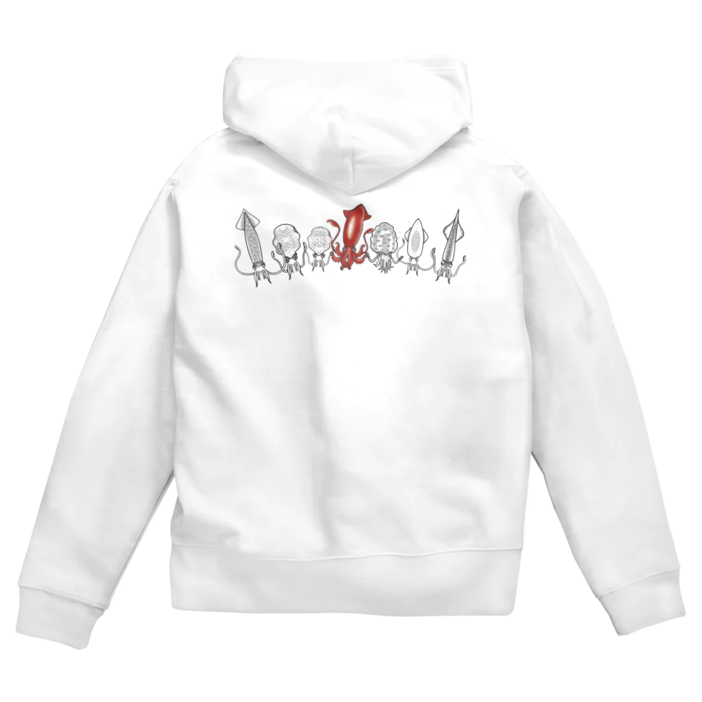 釣れ過ぎぐらいが丁度いい公式のMagester Squid Zip Hoodie