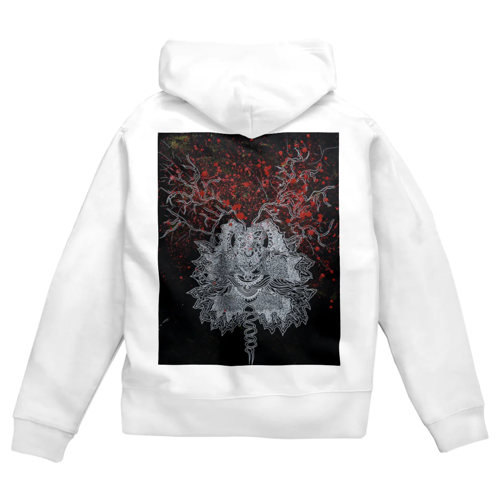 成宮成人の真紅 Zip Hoodie
