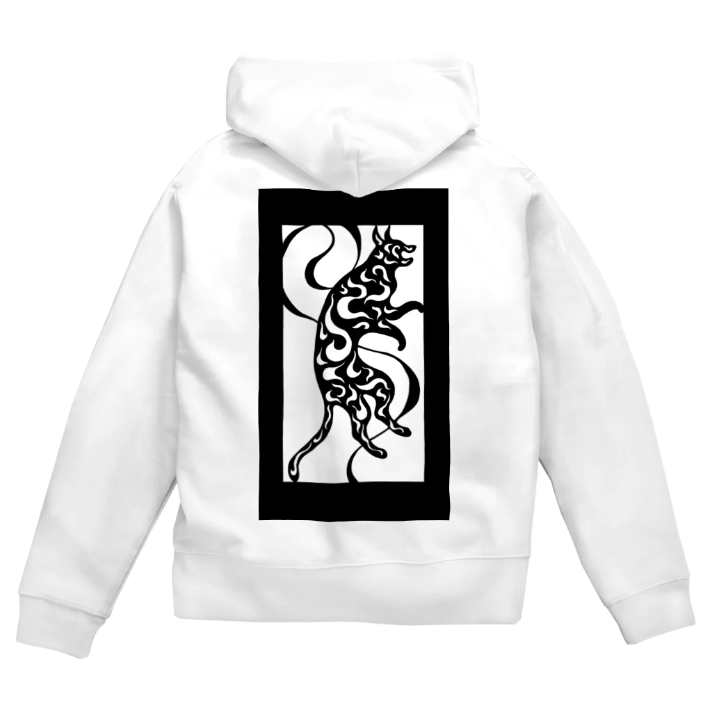 ツバメ堂のうずまき猫 Zip Hoodie