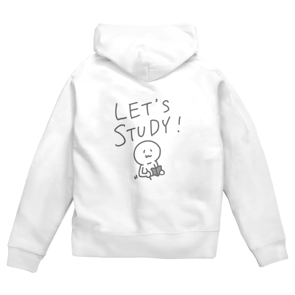 まだ生き物の部屋のLET’S STUDY Zip Hoodie