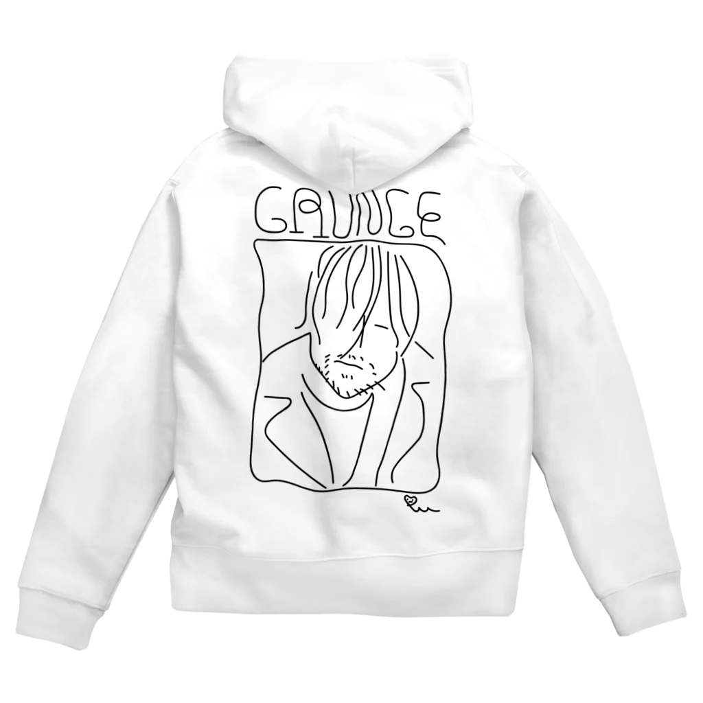 ぐにゃんじROCKのぐにゃっとしたカリスマ Zip Hoodie