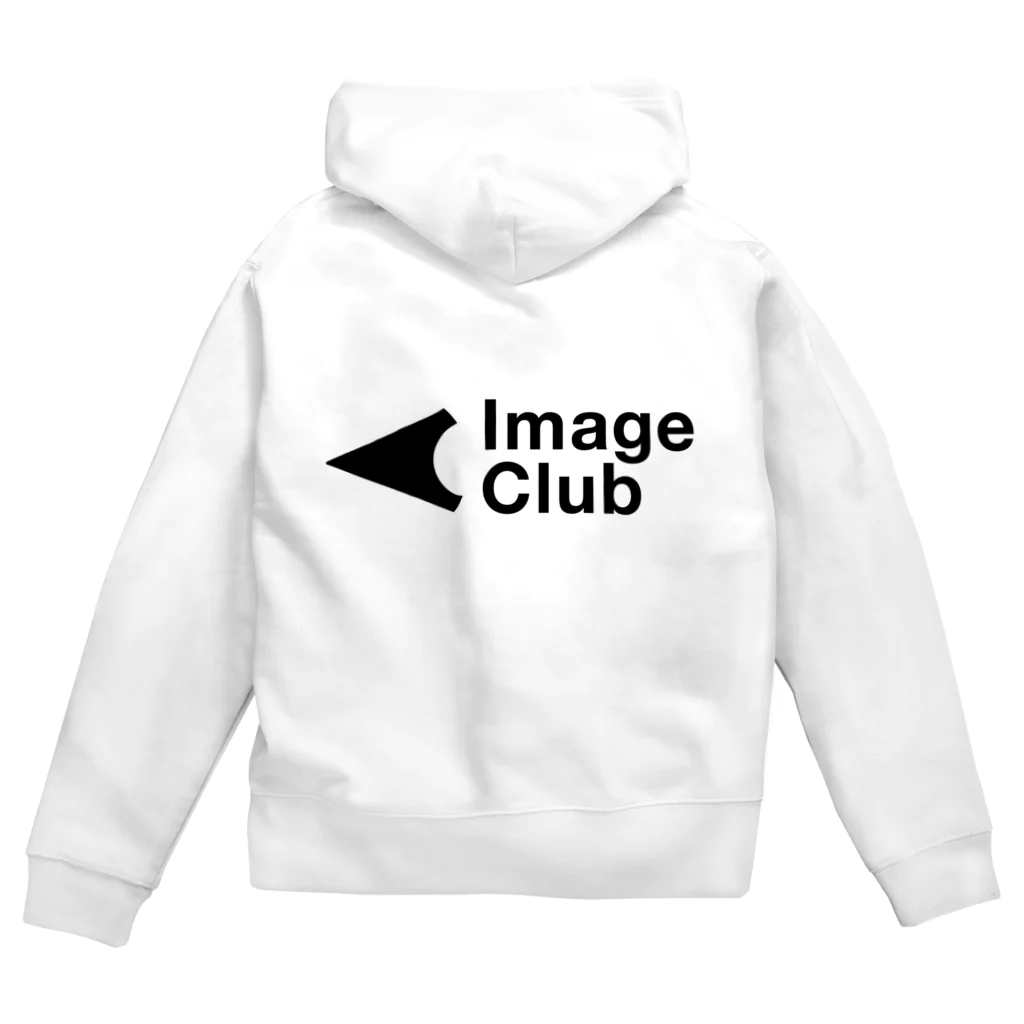 あずまのImage Club(黒) Zip Hoodie