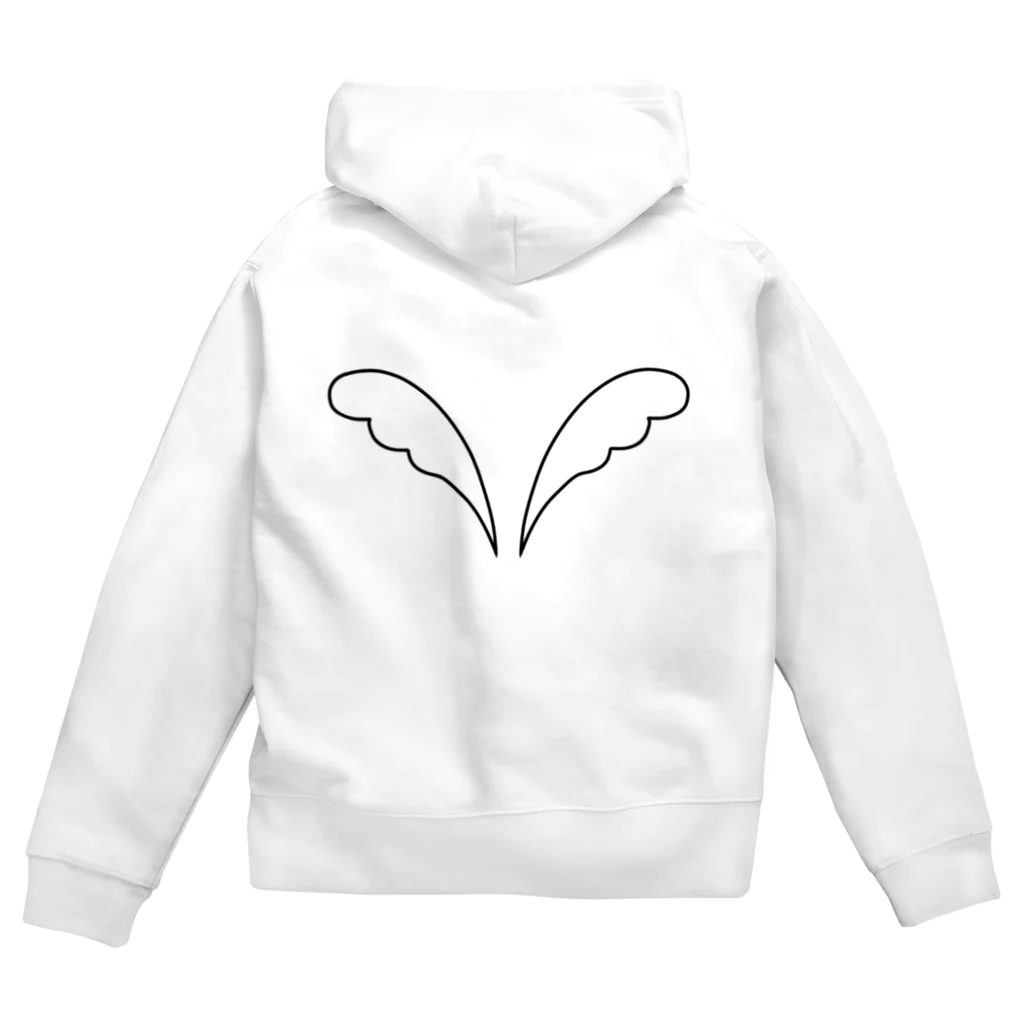 seikaの天使の羽 Zip Hoodie