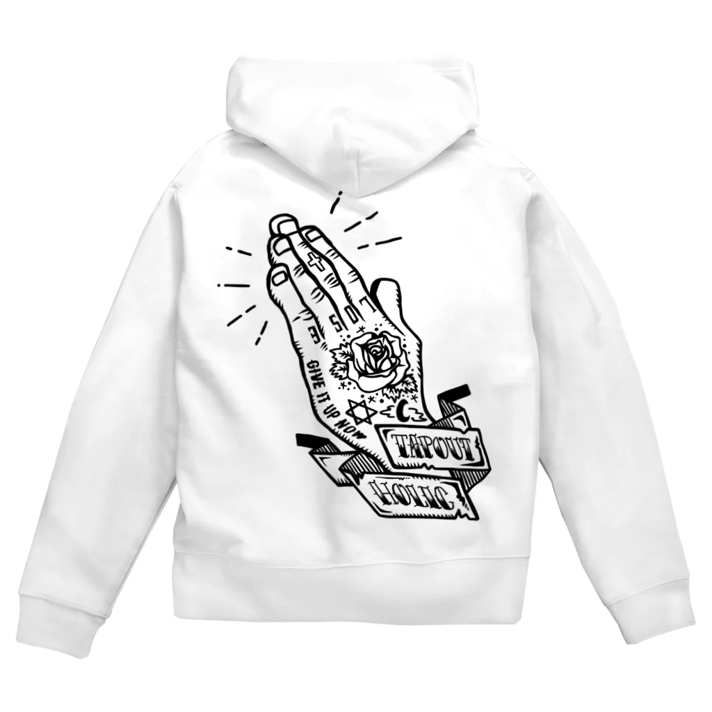 ハルハラのTAPOUT HAND Zip Hoodie