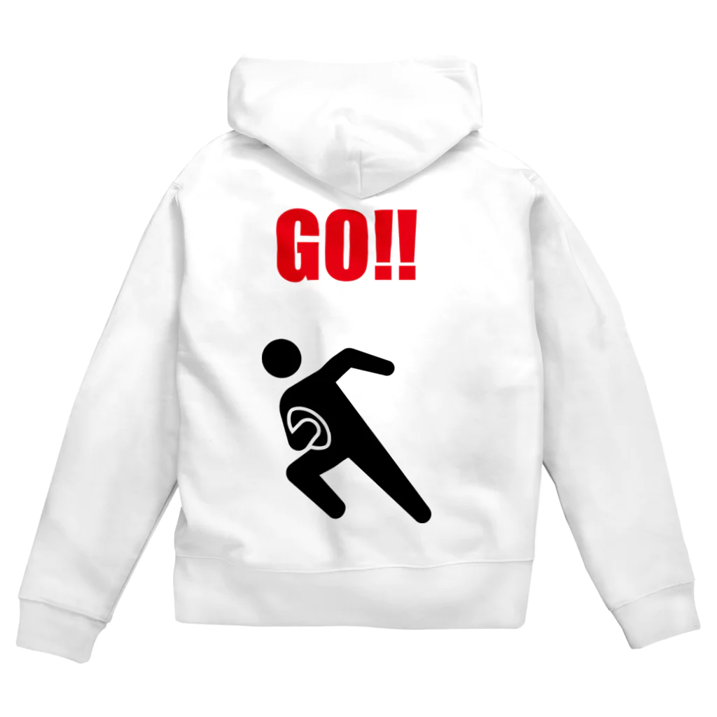 ラグビー　KUMAのラグビー　PENALTY GO! Zip Hoodie