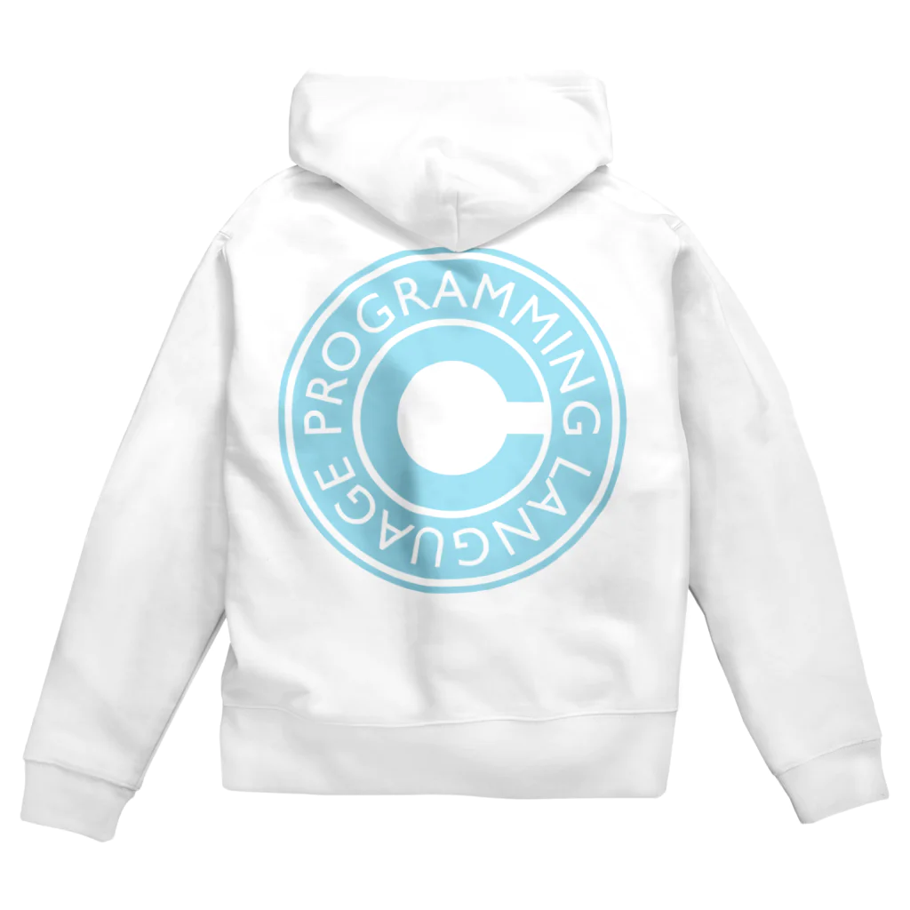 AURA_HYSTERICAのC_PROGRAMMING_LANGUAGE Zip Hoodie